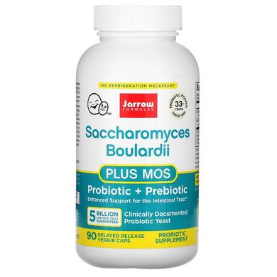 Сахаромицеты, Saccharomyces Boulardii, Jarrow Formulas, 90 капсул - фото