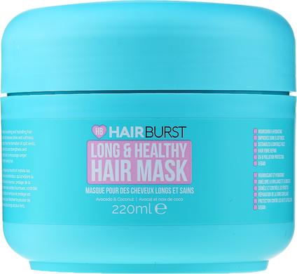 Маска для длинных и здоровых волос, Long and Healthy Hair Mask, Hairburst, 220 мл - фото
