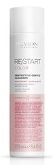 Безсульфатный шампунь для окрашенных волос, Restart Color Protective Gentle Cleanser, Revlon Professional, 250 мл - фото
