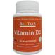 Вітамін Д3, Vitamin D3, Biotus, 1000 МО, 60 капсул, фото – 1
