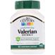 Экстракт валерианы, Valerian, 21st Century, 60 капсул, фото – 1