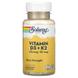 Вітамін Д3 та К2, Vitamin D-3 & K-2, Solaray, без сої, 60 капсул, фото – 1