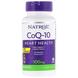 Коензим CoQ10 (Убіхінол), Natrol, 100 мг, 30 таблеток, фото – 1