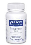 Мелатонин, Melatonin, Pure Encapsulations, 3 мг, 180 капсул, фото
