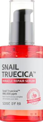 Восстанавливающая сыворотка с муцином черной улитки, Snail Truecica Miracle Repair Serum, Some By Mi, 50 мл - фото