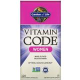 Сирі Вітаміни для жінок, Vitamin Code, Women, Raw Whole Food Multivitamin, Garden of Life, 120 капсул, фото