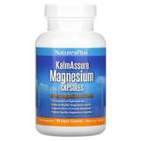 Цитрат магния, Magnesium, Nature's Plus, Kalmassure, 400 мг, 120 вегетарианских капсул, фото