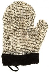 Мочалка-рукавичка для душу, Black (сизаль), Suavipiel - фото