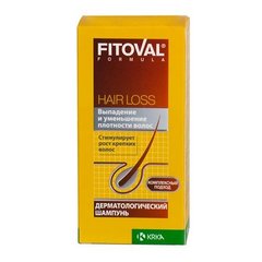 Шампунь Фитовал, формула против выпадения волос, Krka, 100 мл - фото