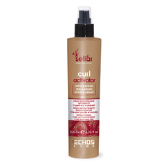 Seliar CURL - активатор локонов для вьющихся волос с Медом и маслом Арганы, Echosline, 200 мл - фото