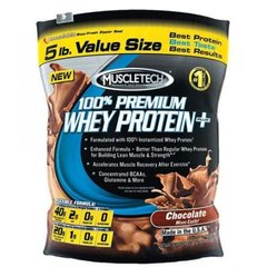 Протеїн, 100% Premium Whey Protein Plus, ваніль, MuscleTech, 900 г - фото