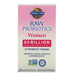 Пробиотики для женщин, Probiotics, Women, Garden of Life, 90 капсул - фото