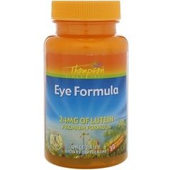 Формула для глаз, Eye Formula, Thompson, 30 капсул - фото