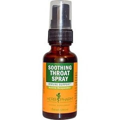 Спрей для горла успокаивающий, Throat Spray, Herb Pharm, 30 мл - фото