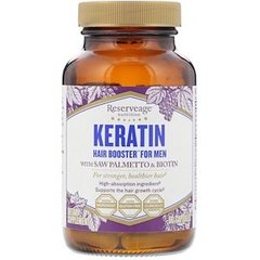 Кератин для чоловіків (Keratin), ReserveAge Nutrition, 60 капсул - фото