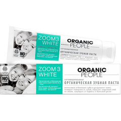 Зубна паста "Zoom 3 white", Organic People, 100 мл - фото