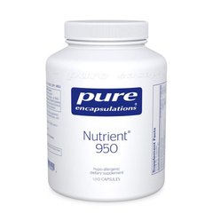 Мультивитамины / минералы, Nutrient 950, Pure Encapsulations, 180 капсул - фото