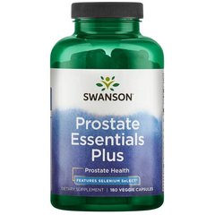 Підтримка простати, Prostate Essentials Plus, Swanson, 180 вегетаріанських капсул - фото