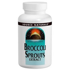 Экстракт Брокколи, Source Naturals, 250 мг, 120 таблеток - фото