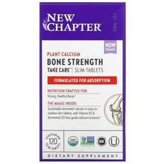 Комплекс для кісток, Bone Strength, New Chapter, 120 таблеток - фото