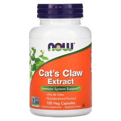 Котячий кіготь екстракт (Cat's Claw), Now Foods, 120 капсул - фото