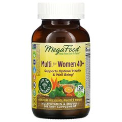Мультивитамины для женщин 40+, Multi for Women 40+, MegaFood, 120 таблеток - фото