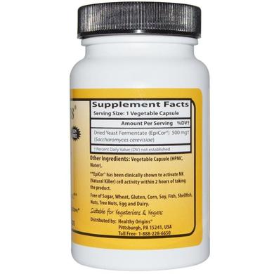 Эпикор, EpiCor, Healthy Origins, 500 мг, 30 капсул - фото