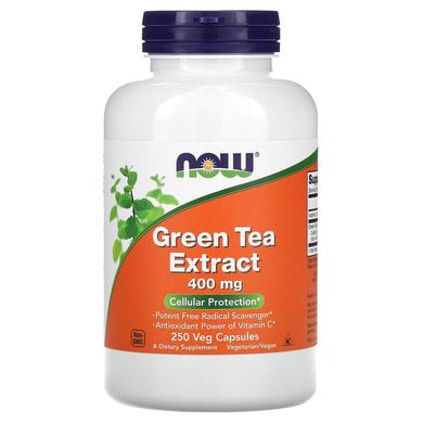 Екстракт зеленого чаю (Green Tea), Now Foods, 400 мг, 250 капсул - фото