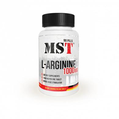 Л-аргінін, L-Arginine, MST Nutrition, 90 таблеток - фото