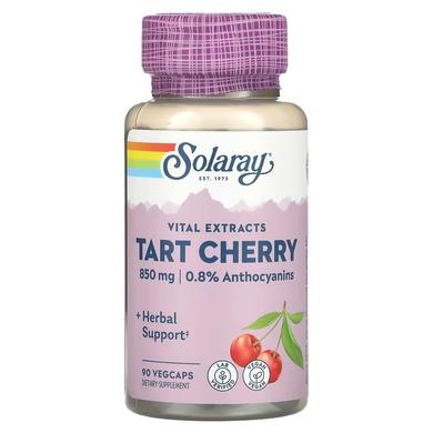 Екстракт вишні, Tart Cherry, Solaray, 425 мг, 90 капсул - фото