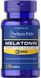 Мелатонін, Melatonin, Puritan's Pride, 3 мг, 120 таблеток, фото – 1