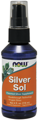 Гидрозоль серебра спрей, коллоидное серебро, Silver Sol, Now Foods, 118 мл - фото