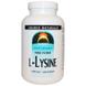 Лізин, L-Lysine, Source Naturals, 1000 мг, 200 таблеток, фото – 1