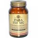 ПАБК (пара-амінобензойна кислота), PABA, Solgar, 550 мг, 100 капсул, фото – 1
