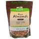 Мигдальні горіхи, Raw Almonds, Now Foods, сирі, 454 г, фото – 1