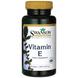 Витамин Е, Vitamin E, Swanson, 1000 МЕ (450 мг), 60 гелевых капсул, фото – 1