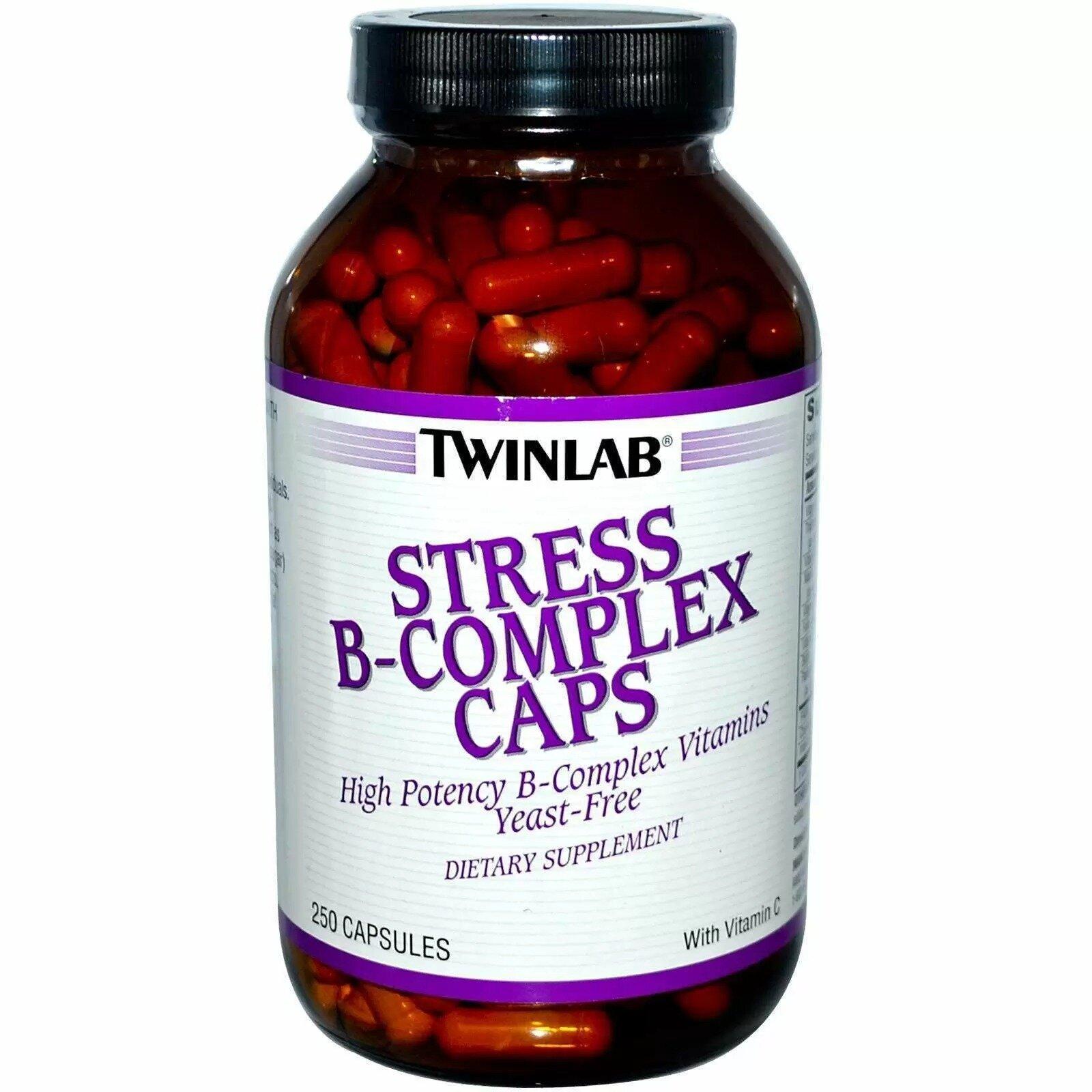 Какие витамины от стресса. Twinlab stress b-Complex. Витамины stress b-Complex Twinlab. Twinlab b stress 250. Twinlab stress b-Complex caps.