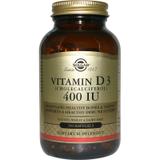 Вітамін D3, Vitamin D3, Solgar, 400 МО, 250 капсул, фото