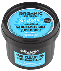 Бальзам-глина для волос очищающая, Organic Kitchen, 100 мл - фото
