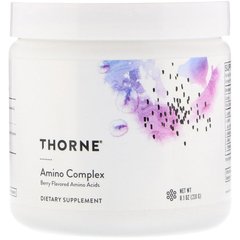Аминокислоты, Amino Complex, Thorne Research, комплекс, ягодный вкус, 231 г - фото