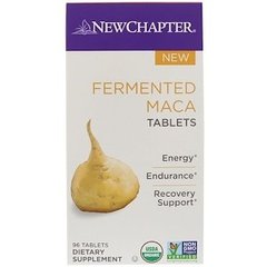 Мака ферментированная, Fermented Maca, New Chapter, 96 таблеток - фото