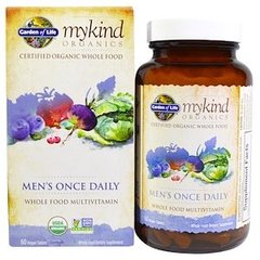Вітаміни для чоловіків Garden of Life, 60 таблеток - фото