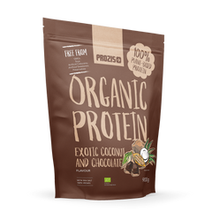 Протеїн, Organic Vegetable Protein, шоколад кокос, Prozis, 900 г - фото