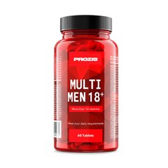 Комплекс вітамінів для чоловіків, Multi Men 18+, Prozis, 60 таблеток - фото