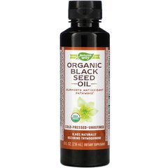 Органическое масло семян черного тмина, Black Seed Oil, Nature's Way, 235 мл - фото