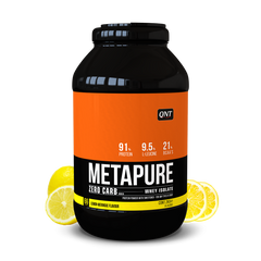Протеин, Metapure ZC Isolate, Qnt, вкус лимонное безе, 2 кг - фото