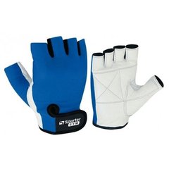 Перчатки Women, MFG 208.4A, Sporter, черно-голубые, M - фото