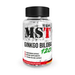 Гинкго билоба, Ginkgo Biloba, MST Nutrition, 90 капсул - фото