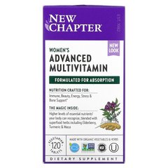 Вітаміни для жінок, Every Woman Multivitamin, New Chapter, 120 таблеток - фото