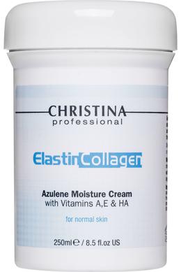 Азуленовий крем з колагеном і еластином для нормальної шкіри, Christina, 250 мл - фото